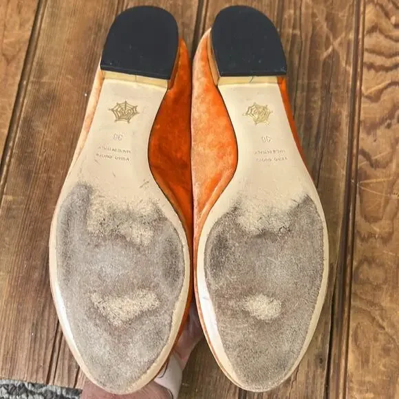 Women’s Charolette Olympia limited edition cat Hippy Kitty Flats size 38 - Picture 3 of 9